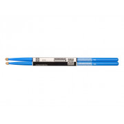 Барабанные палочки HUN Colored Series QI 7A BLUE, орех гикори, синие, деревянный наконечник (10103009) 