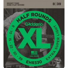 Струны D'Addario Half-Rounds 8-39 (EHR330)