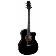 Акустическая гитара с вырезом Naranda, цвет черный (TG120CBK)