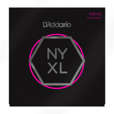 NYXL0942 NYXL Комплект струн для электрогитары, никелированные, Super Light, 09-42, D'Addario