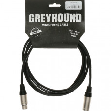 GRG1FM01.0 Greyhound Кабель микрофонный XLR, 1м, Klotz