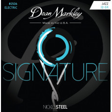 DM2506 Signature Jazz Комплект струн для электрогитары, никелированные, 12-54, Dean Markley