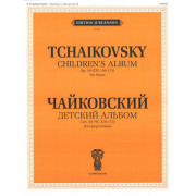 J0044 Чайковский П. И. Детский альбом. Соч. 39 (150-173): Для фортепиано, издательство 