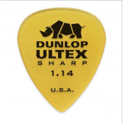 433P1.14 Ultex Sharp Медиаторы 6шт, толщина 1,14мм, Dunlop