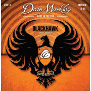 DM8013 Blackhawk Pure Bronze Комплект струн для акустической гитары,с покрытием, 13-56, Dean Markley