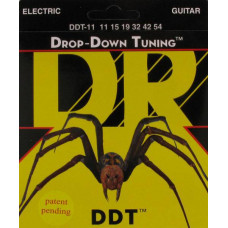 DDT-11 Drop-Down Tuning Комплект струн для электрогитары, никелированные, 11-54, DR