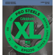 Струны D'Addario Pro Steels Bass 40-95 (EPS220)