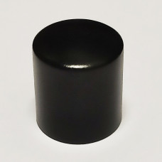 Ручка регулировки Parts, алюминиевая, черная, гладкая (KKN01BK) 