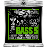 Струны Ernie Ball Coated Slinky Bass 5-string 45-130 (3836)