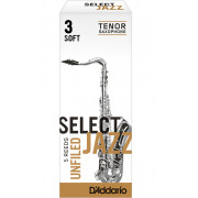 RRS05TSX3S Select Jazz Трости для саксофона тенор, размер 3.0, мягкие (Soft), 5шт, Rico