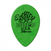 Медиатор Dunlop Tortex Small Tear Drop зеленый 0.88мм. (423-088) 