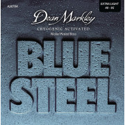 DM2670A Blue Steel NPS Комплект струн для бас-гитары, никелированные, 40-90, Dean Markley