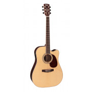 MR710F-PF-NAT MR Series Электро-акустическая гитара с вырезом, цвет натуральный, Cort