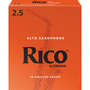 RJA1025 Rico Трости для саксофона альт, размер 2.5, 10шт в упаковке Rico