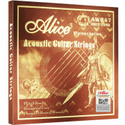 AWR47-L Комплект струн для акустической гитары, фосфорная бронза, 12-53, Alice