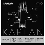 KV311-4/4M Kaplan Vivo Отдельная струна E/Ми для скрипки размером 4/4, среднее натяжение, D'Addario