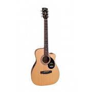 AF515CE-OP-BAG Электро-акустическая гитара, с вырезом, натуральный, с чехлом, Cort
