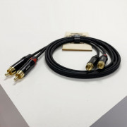 RCA2RCA-6m Компонентный кабель 2хRCA - 2хRCA, 6м, SHNOOR