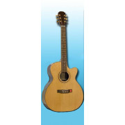 JC777 Акустическая гитара джамбо с вырезом Strunal