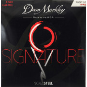 DM2508 Signature Cust LT Комплект струн для электрогитары, никелированные, 9-46, Dean Markley