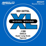 XB130TSL Nickel Wound Tapered Отдельная струна для бас-гитары, .130, Super Long Scale, D'Addario
