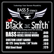 Струны BlackSmith 5-String Bass 40-125 (NW-40125-5)
